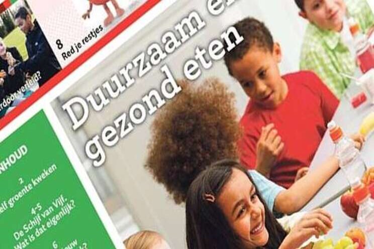 Kidskrant over gezonde en duurzame voeding