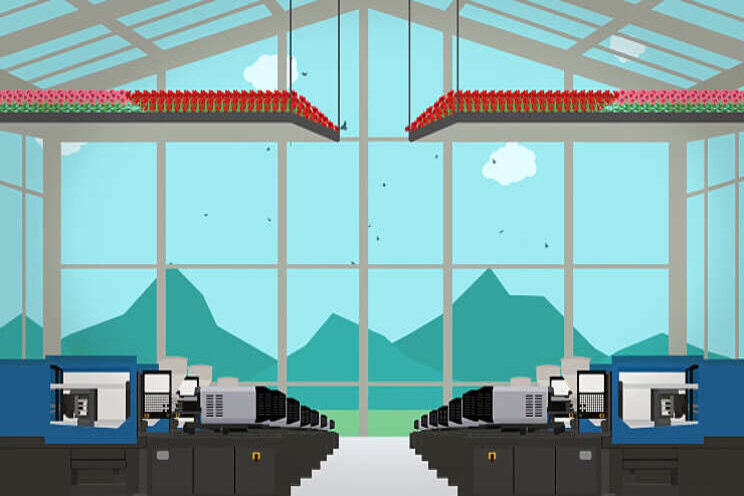 Uniek circulair plan Koeleman Potplanten