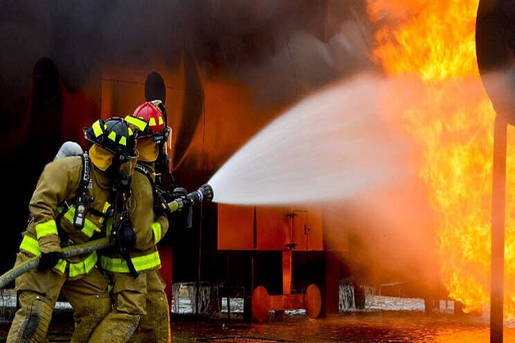 Brand in plantenkwekerij